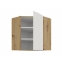 Szafka narożna górna 60 cm AURO WH/AR 60x60 GN-72 1F 45 antyfinger